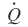 Symbol für die Heizleistung Q-Punkt.